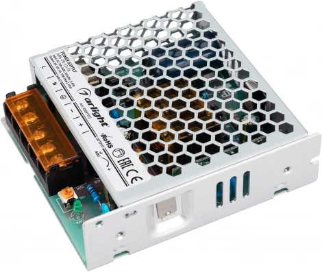 Блок питания ARS-75-12-FA (12V, 6A, 72W) (Arlight, IP20 Сетка, 3 года) 026811(1)