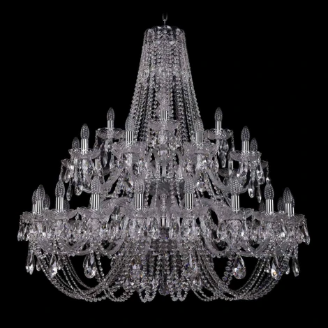 Подвесная люстра Bohemia 1406 1406/20+10+5/400/2d/Ni