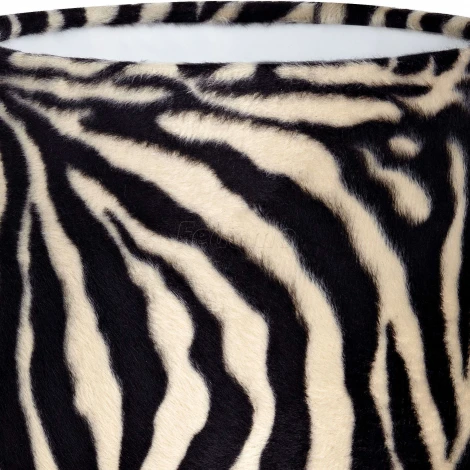 Абажур Markslojd Zebra, черный с бежевым
