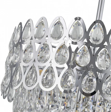Потолочная люстра хрустальная на штанге Arte Milano Sorrento-2019 372019/7/300/460 CR (220V)