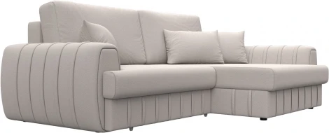 Диван угловой Лига-057 НПБ угол правый Лига Диванов (Замша) арт.129286