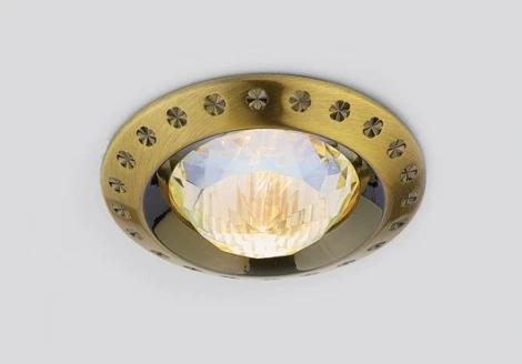 Встраиваемый точечный светильник Ambrella 777 SB