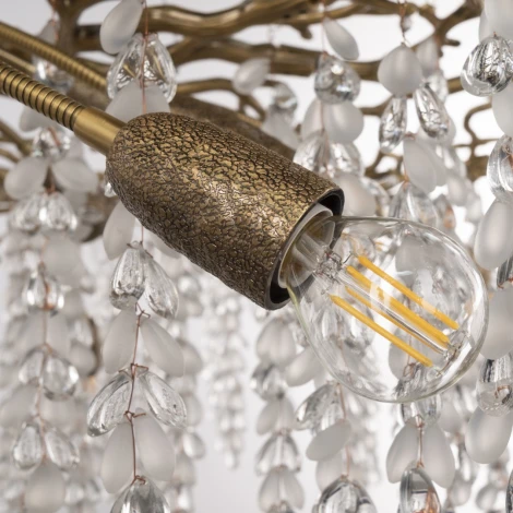 Подвесная люстра Arte Milano Milano-1 23110.1200.18.E14.D FB (220V, на тросе)