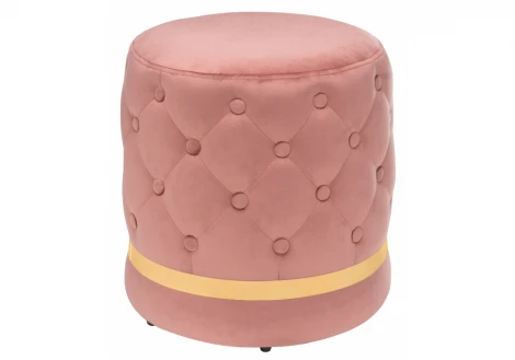 Пуфик Woodville Brot-П dark pink 11743