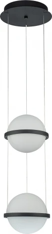 Подвесной светильник Favourite Ringar 4502-2P (LED, 220V, на тросе, шарики)