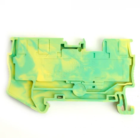 Зажим пружинный 3-х проводной проходной Stekker 49259