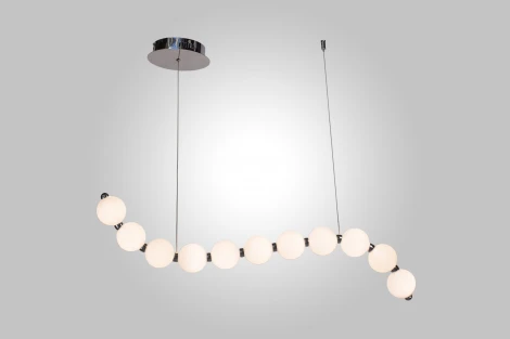 Подвесной светильник AM Group PEARL L1200 CH (на тросе, шар)