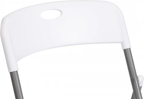 Обеденный стул Tetchair FOLDER (Металл,Пластик/Белый,Cерый) 20100