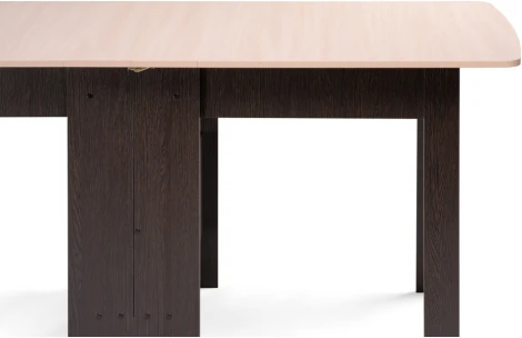 Стол-книжка Woodville СтК7 венге / дуб молочный 260685