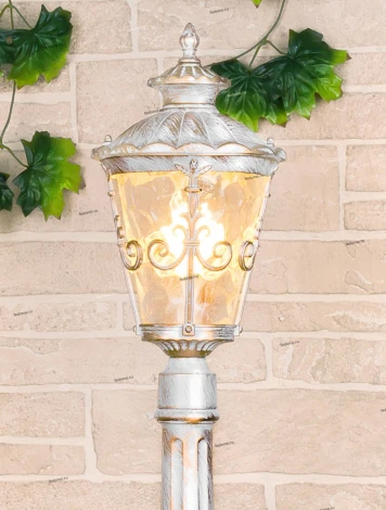 Наземный фонарь Elektrostandard Diadema F (GLYF-8046F) белое золото