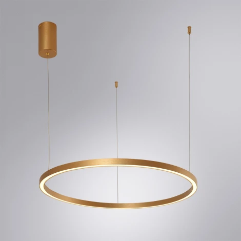 Подвесной светильник Arte Lamp Smooth A2223SP-1PB (LED, 220V, на тросе, кольцо)