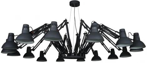 Подвесная люстра Arte Lamp Ragno A2043SP-16BK
