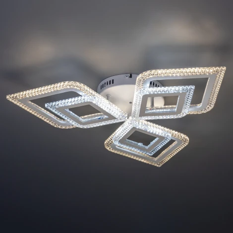 Потолочная люстра светодиодная с ДУ Ritter Losanga 52929 7