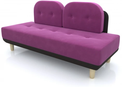 Диван Arsko Торли фиолетовый велюр