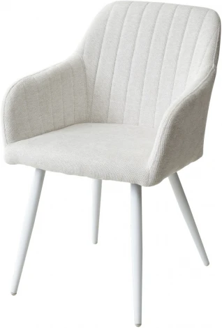 Стул M-City BRANDY WZ2042-18 белая галька/ белый каркас
