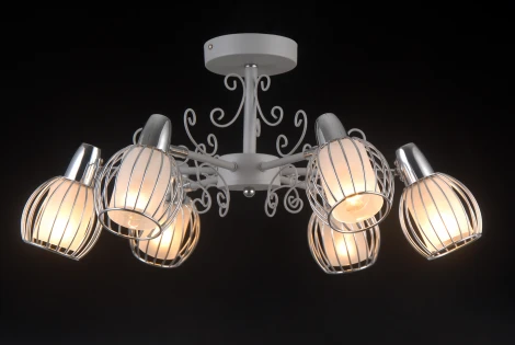 Потолочная люстра Natali Kovaltseva Oslo 81041-6C STAIN GRAY