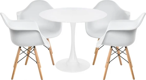 Стол кухонный Woodville Ванде white