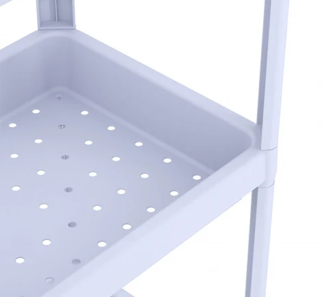 Стеллаж Sheffilton SHT-SS25-4 пастельно-лиловый 5392409403