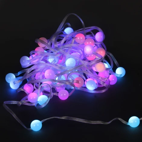 Гирлянда светодиодная светодиодная 10 м с питанием от USB и пультом Sneha A-966 RGB