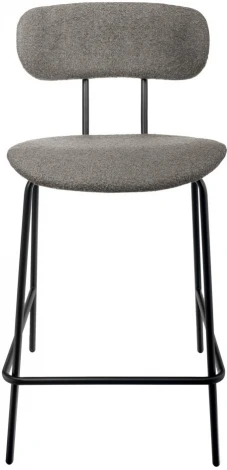 Стул полубарный Bradexhome Ant букле серый