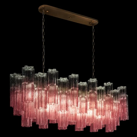 Подвесная люстар Loft It Murano 10580/1000R Clear pink