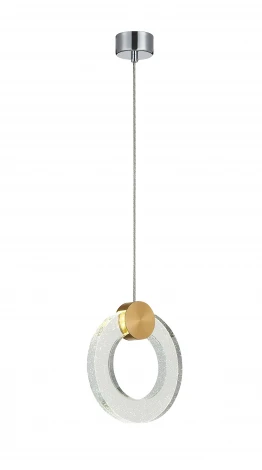 Подвесной светильник Simple Story 1082 1082-LED4PL (220V, хрусталь, на проводе, кольцо)