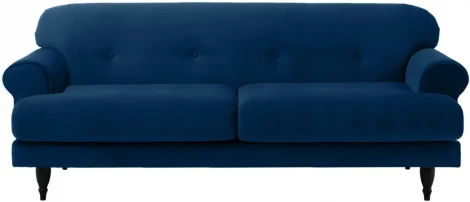 Диван Italia ОГОГО (арт.339427), (Ткань/Синий,Белый)