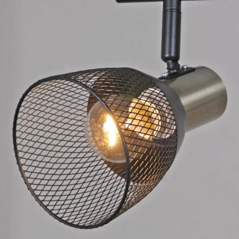 Спот на штанге Reluce 05965-0.8-02 BK+AB (220V)