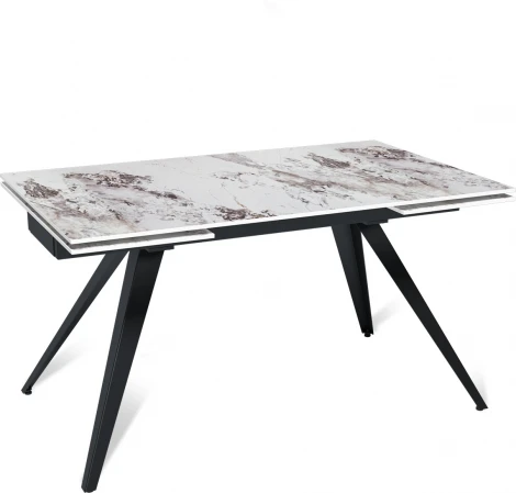 Стол раскладной Asti (140+40+40), керамика глянцевая Patagoniya Top Concept арт.22761