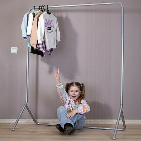 Вешалка напольная Пико 33 металлик Mebelik арт.009063