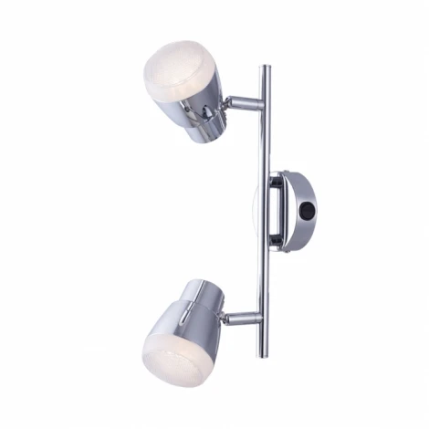 Спот на штанге Arte Lamp Cuffia A5621AP-2CC (LED, 220V, выключатель, круглые)