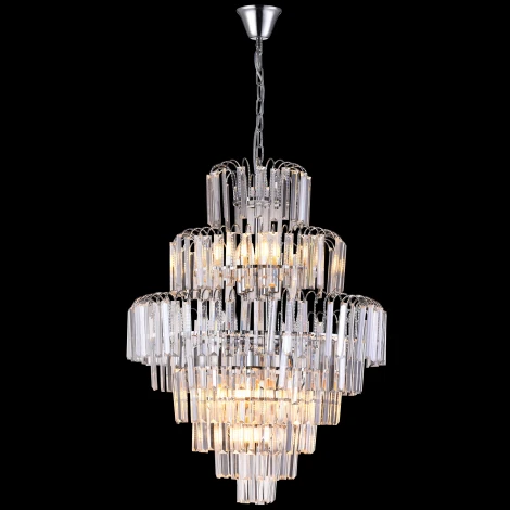 Подвесная люстра Natali Kovaltseva Niagara 81424/12C CHROME