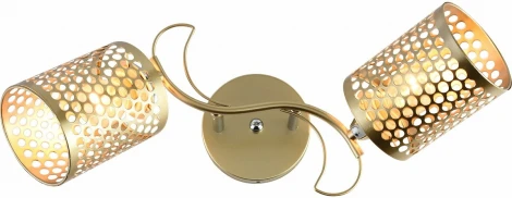 Потолочная люстра на штанге Reluce 01322-0.3-02 MATT GOLD+CR (220V)