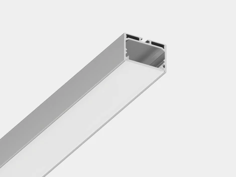 Подвесной/накладной алюминиевый профиль Design LED 2500 мм, анодированный DesignLed LS LS.4932