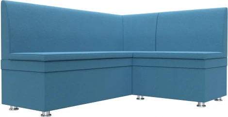 Диван кухонный угловой Уют правый угол (Голубой/Рогожка) Лига Диванов арт.124134