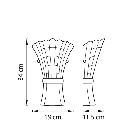 Настенный светильник Lightstar Zucche 820629 (220V, ваза)