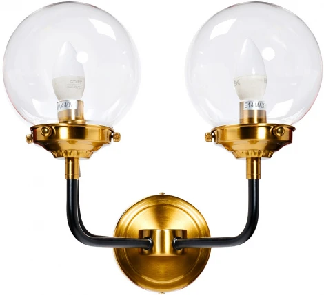 Бра Garda Decor K2KG0521W-2 (220V, шар)