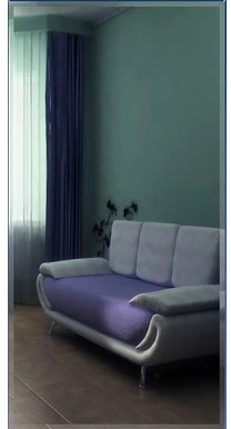 Зеркало настенное Сельетта-2 100 см х 50 см (фацет 10 мм) от фабрики Mebelik