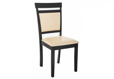 Обеденная группа из дерева Woodville Modis (стол и 4 стула) cappuccino / cream 11413