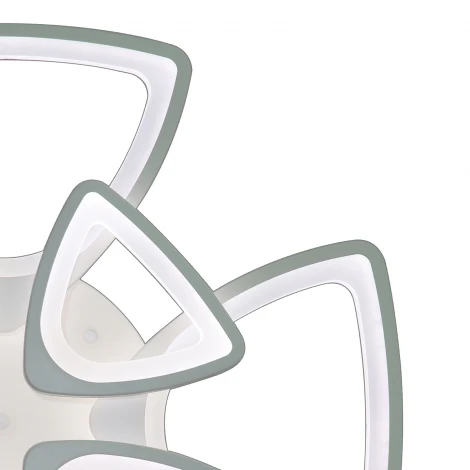 Потолочная люстра ярусная Natali Kovaltseva INNOVATION STYLE 83038 (регулировка яркости, LED, 220V, пульт управления, умный дом - LampSmart)