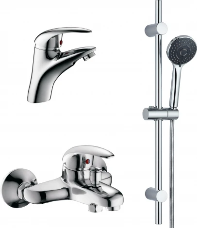 Душевой комплект Agger Proud A0831100 два смесителя + Душевой гарнитур Agger Wave