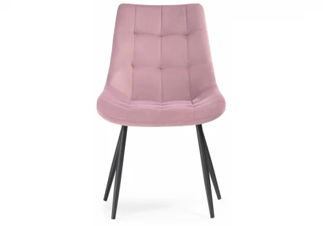 Стул на металлокаркасе sidra light purple / black
