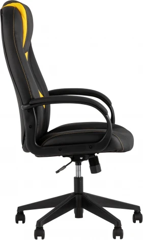 Кресло игровое TopChairs ST-CYBER 8 черный/желтый УТ000035039