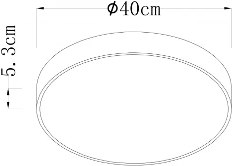 Потолочный светильник круглый Arte Lamp Arena A2661PL-1WH (LED, 220V, пульт управления, круглые)