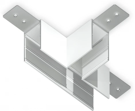 Коннектор Т-образный для накладного магнитного шинопровода Ambrella TRACK SYSTEM GL1035