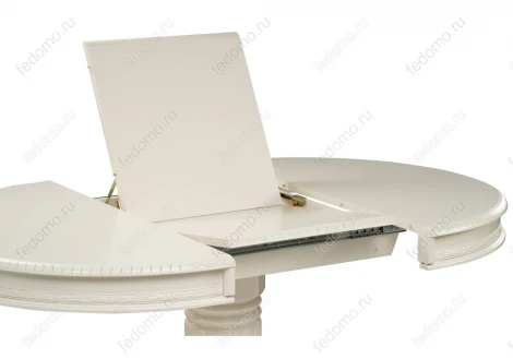 Деревянный стол Woodville Альфред крем 450828