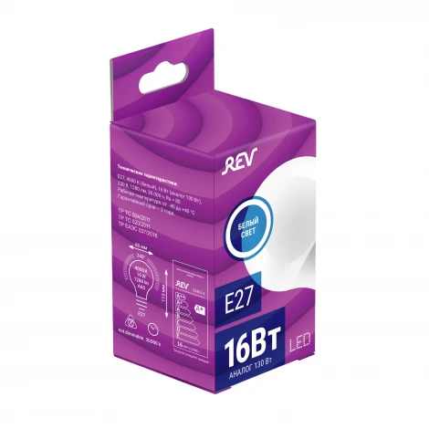 Лампочка светодиодная REV 32403 4