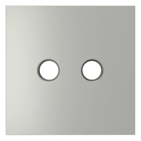 Накладка для розетки телевизионной оконечной TV+SAT Voltum S70 VLS001605 (сталь)