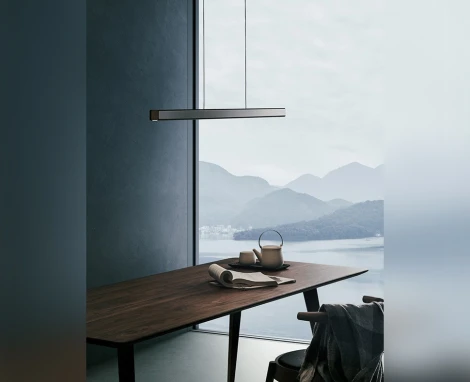 Подвесной линейный светильник светодиодный Italline IT013-6021 black 3000K