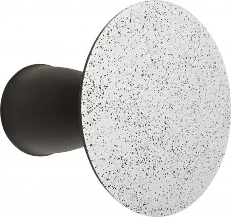 Столик журнальный Бонс SX-51, 51x56 см, белый/черный IST-CASA